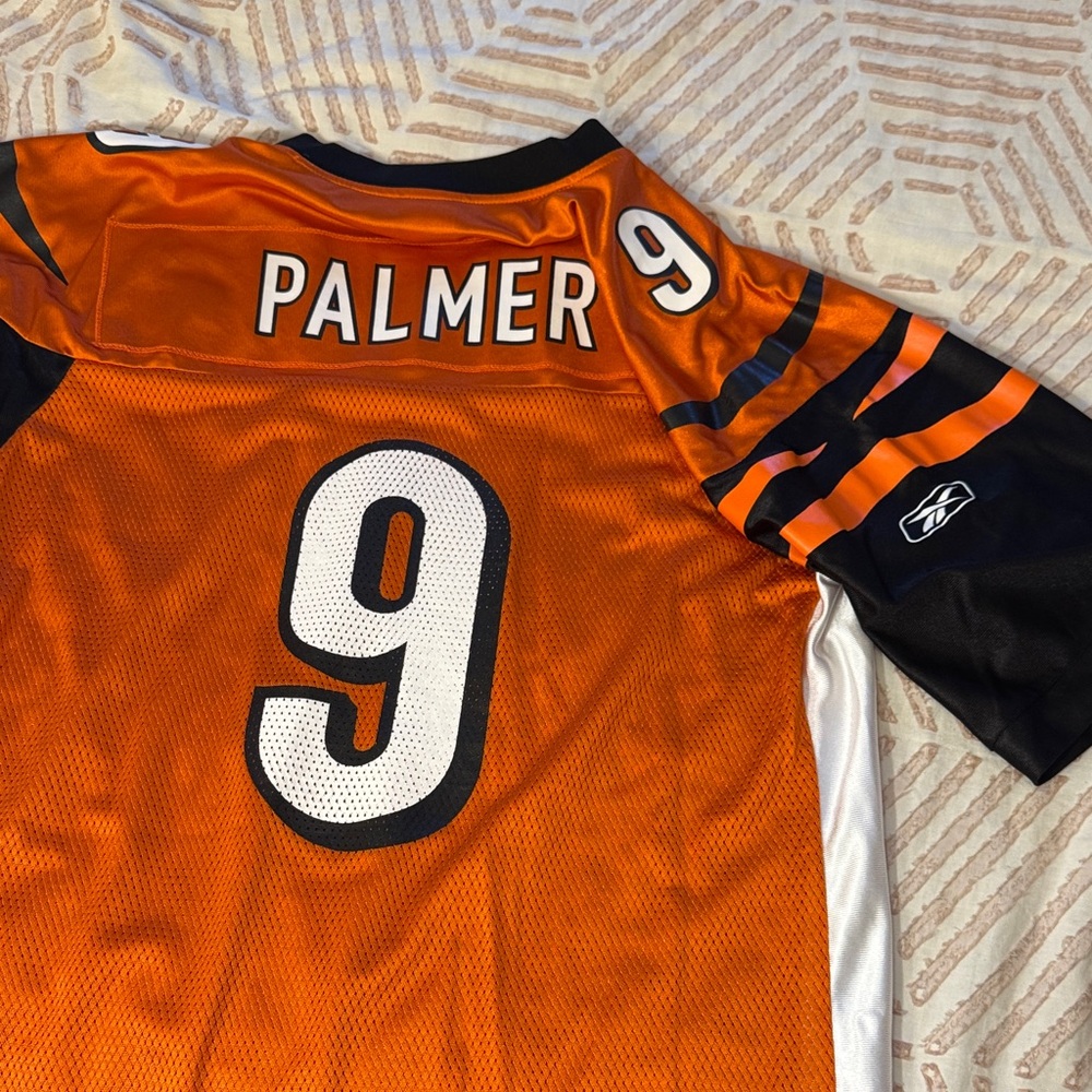 Carson Palmer #9 Cincinnati Bengals Alternate Jersey – Reebok – Men’s Large